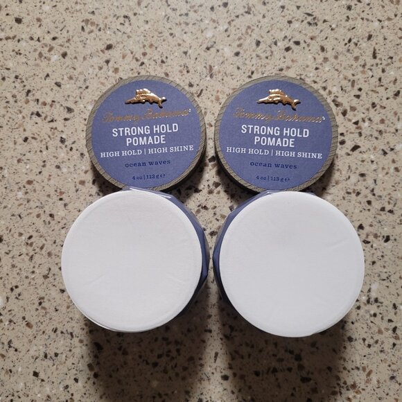 2 Tommy Bahama Strong Hold Pomade High Hold High Shine Ocean Waves 4 oz SEALED - Picture 2 of 3